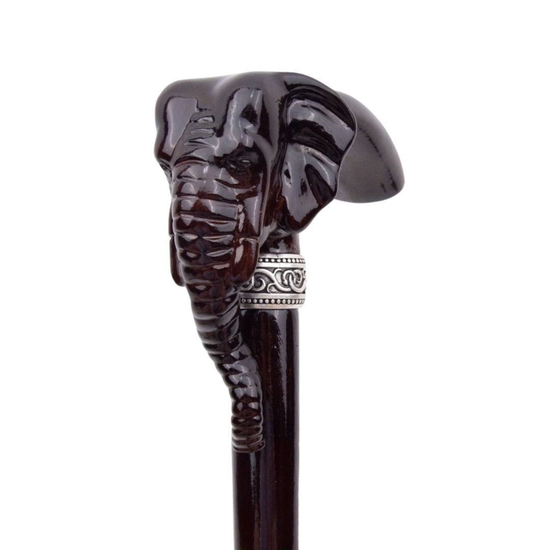 Elephant Derby Walking Cane, third view