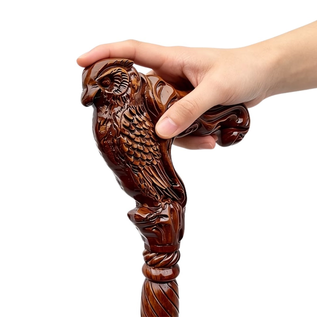 Owl Walking Cane, third view